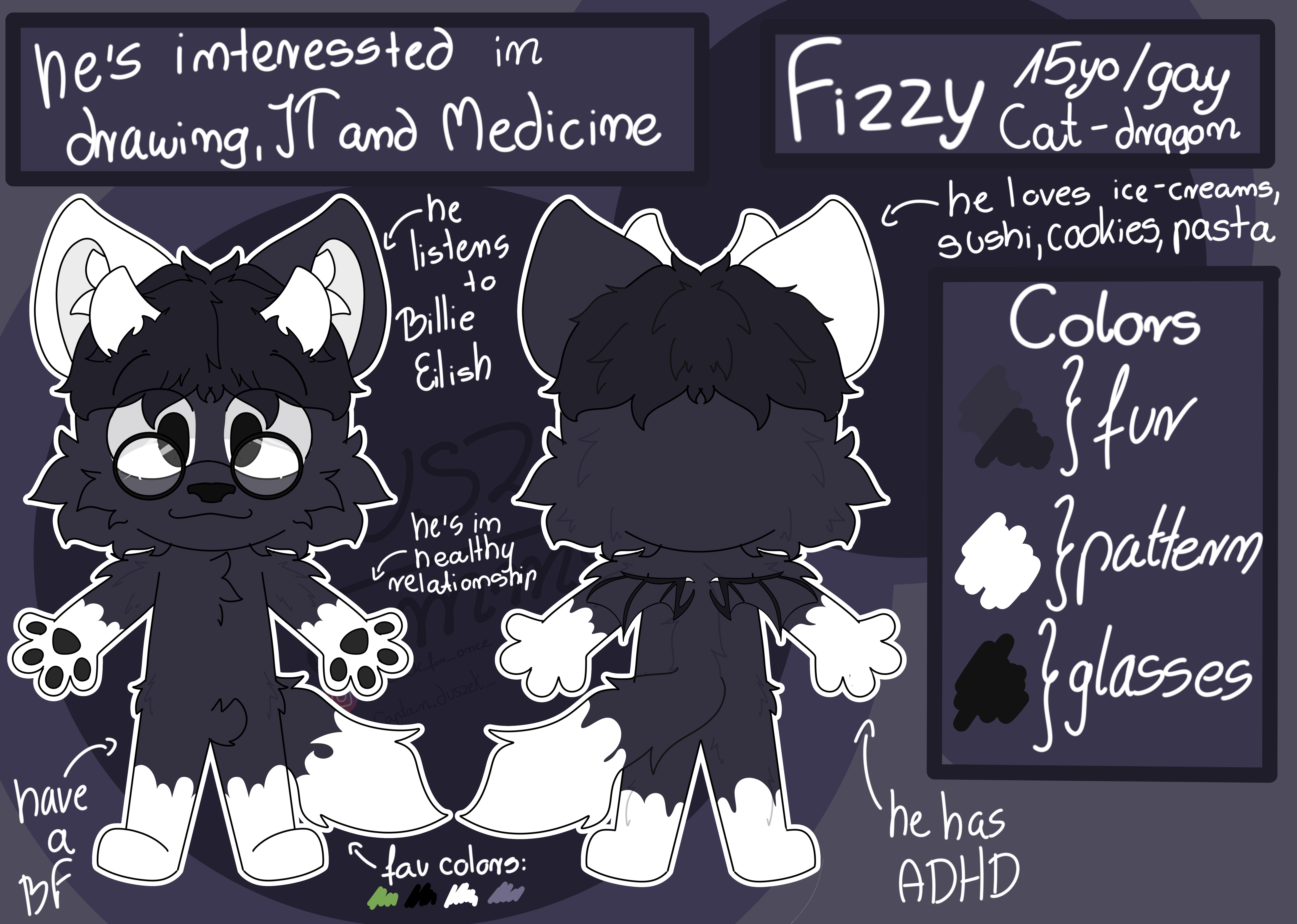 Reference Sheet - Fizzy